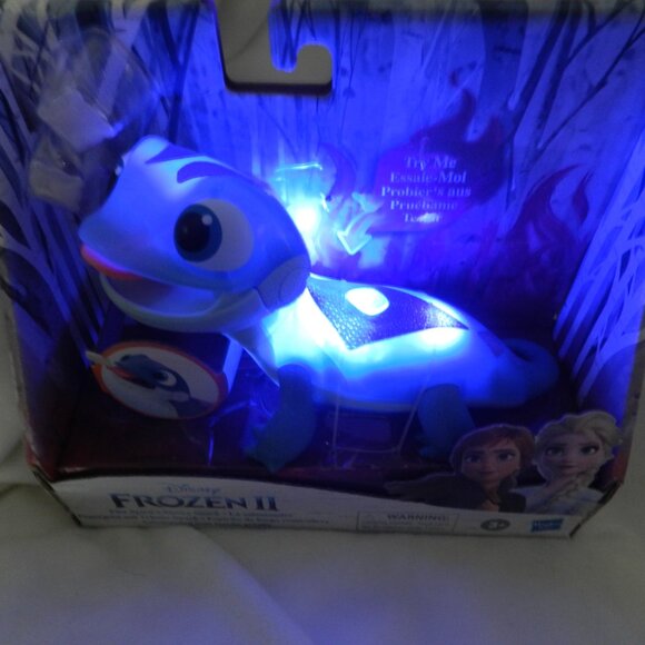 Disney Frozen 2 Bruni Fire Spirit Salamander 7" Light Up Figure🆕SHIPS Fast💨⚡🚚 - Picture 3 of 15